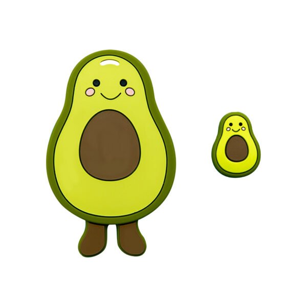 Alternative view of Avocado Soothing Teether Baby Artifact Baby Soft Molar Stick