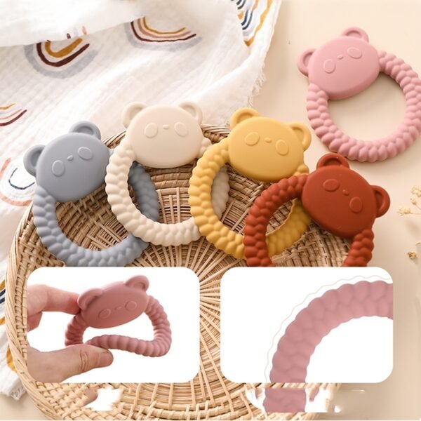 Alternative view of GentleGrip Silicone Teether